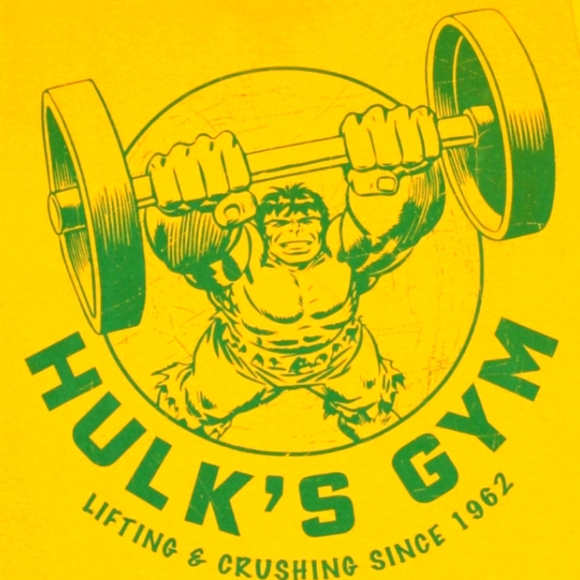 Marvel Other - Marvel Hulk's Gym athletic shirt